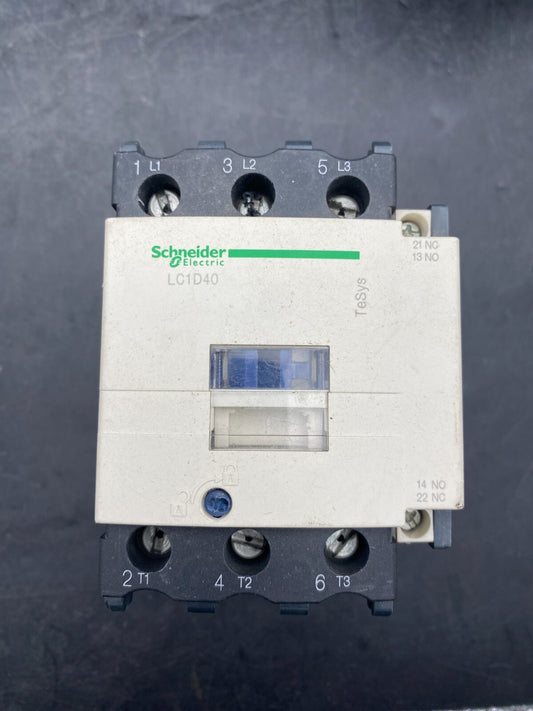3 x Schneider Electric LC1 D40B Contactor LC1D40 - KLR Automation