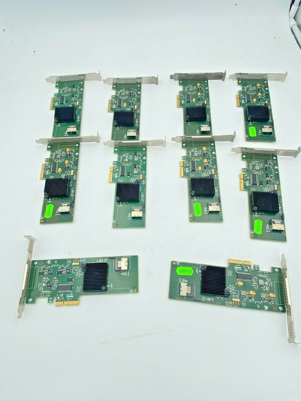 10pc x  LSI 9211-4i   SAS Board Card Controller PCI Express PCIe2 X4 SAS9211 #