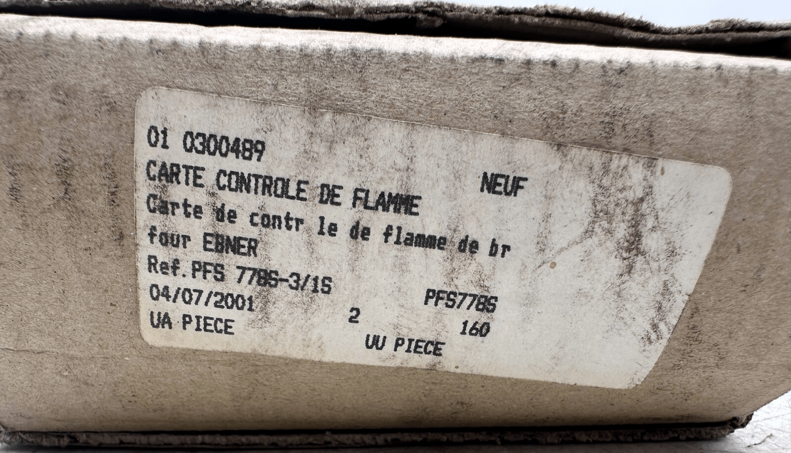 KROM SCHRODER PFS 778 S - 3/1 84603130/A41.98 - 3299 BURNER CONTROLLER - KLR Automation