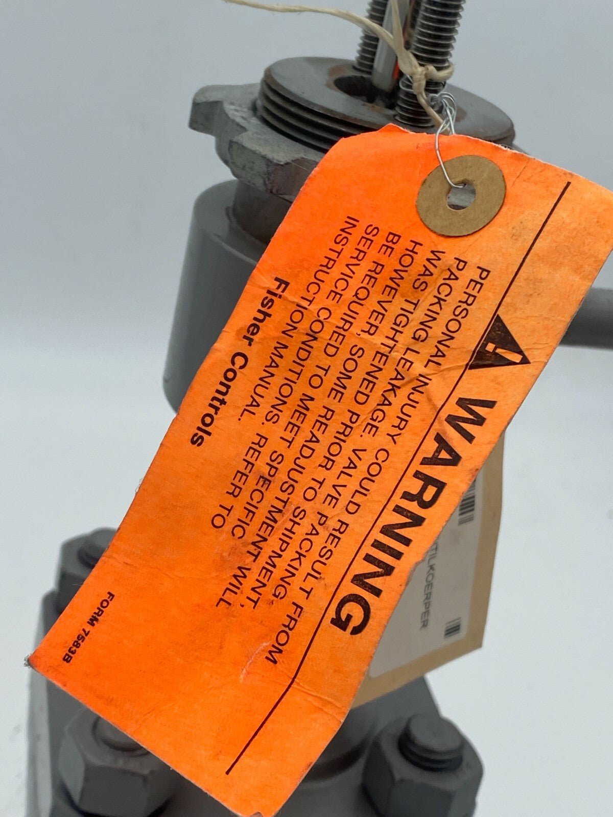 Fisher Controls Body Plug Valve EZ VentilKoerper TED 1" - KLR Automation