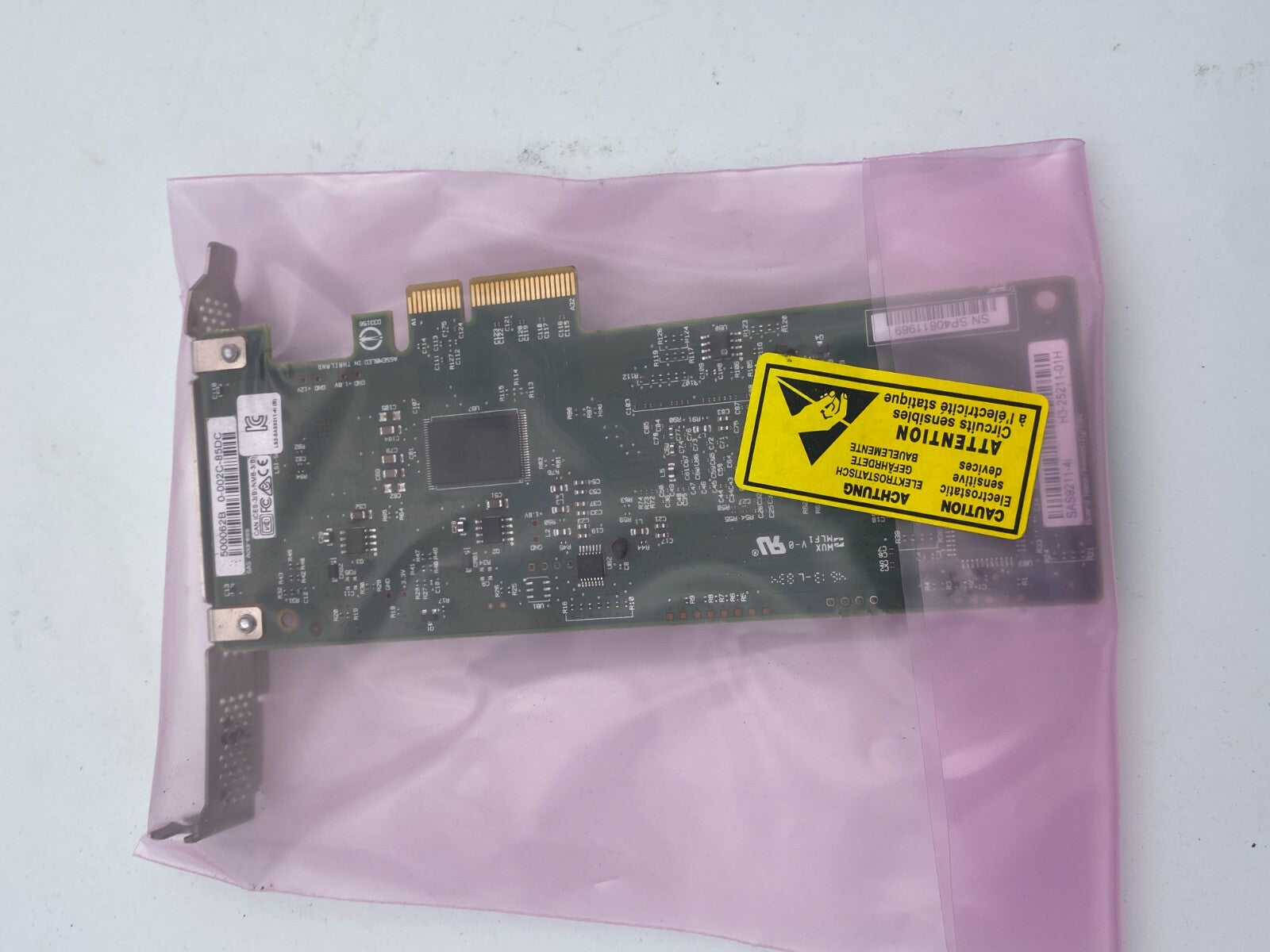 LSI 9211-4i 4 Port 6gb/s SAS Board Card Controller PCI Express PCIe2 X4 SAS9211/