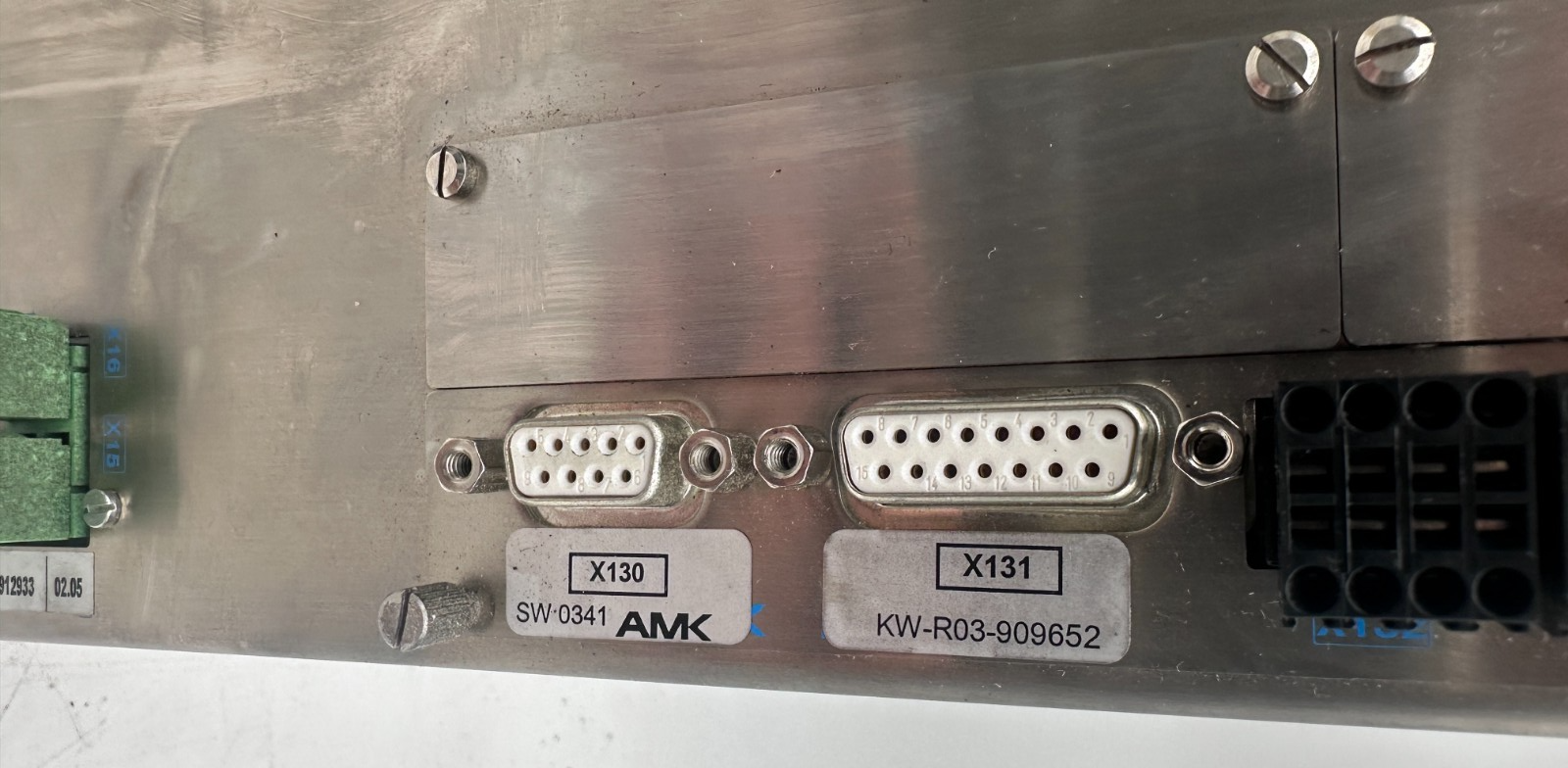AMK AMKASYN KW 40 AVEC KW-R03 40kVA VERSION 02.05 SERVOMOTEUR