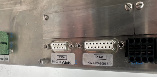 AMK AMKASYN KW 40 AVEC KW-R03 40kVA VERSION 02.05 SERVOMOTEUR
