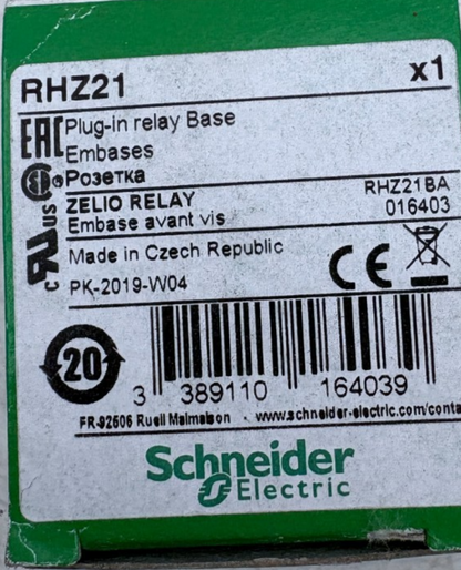 SCHNEIDER ELECTRIC BLOC TEMPORISE RHZ21 x1