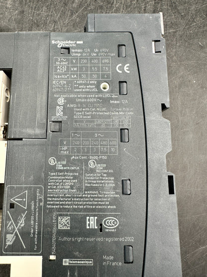 1pc x Schneider Telemecanique LUB12 +TeSys LUCA1XFU - KLR Automation