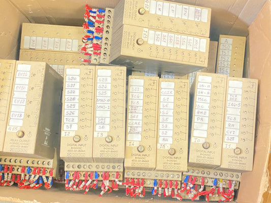 8 pc x Siemens Simatic S5 6ES5 421-8MA11   Digital input Module