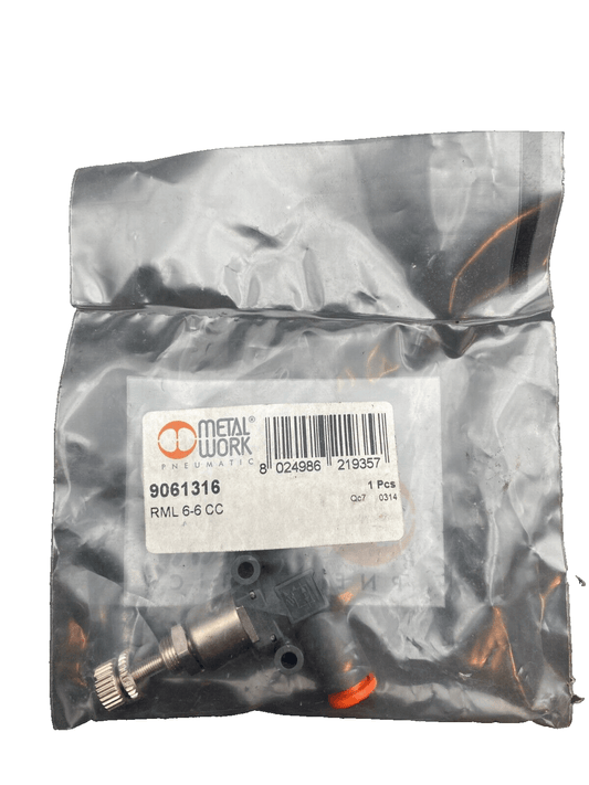 METAL WORK 9061316 RML 6 - 6 CC MINI REGULATEUR DE PRESSION x8pc - KLR Automation