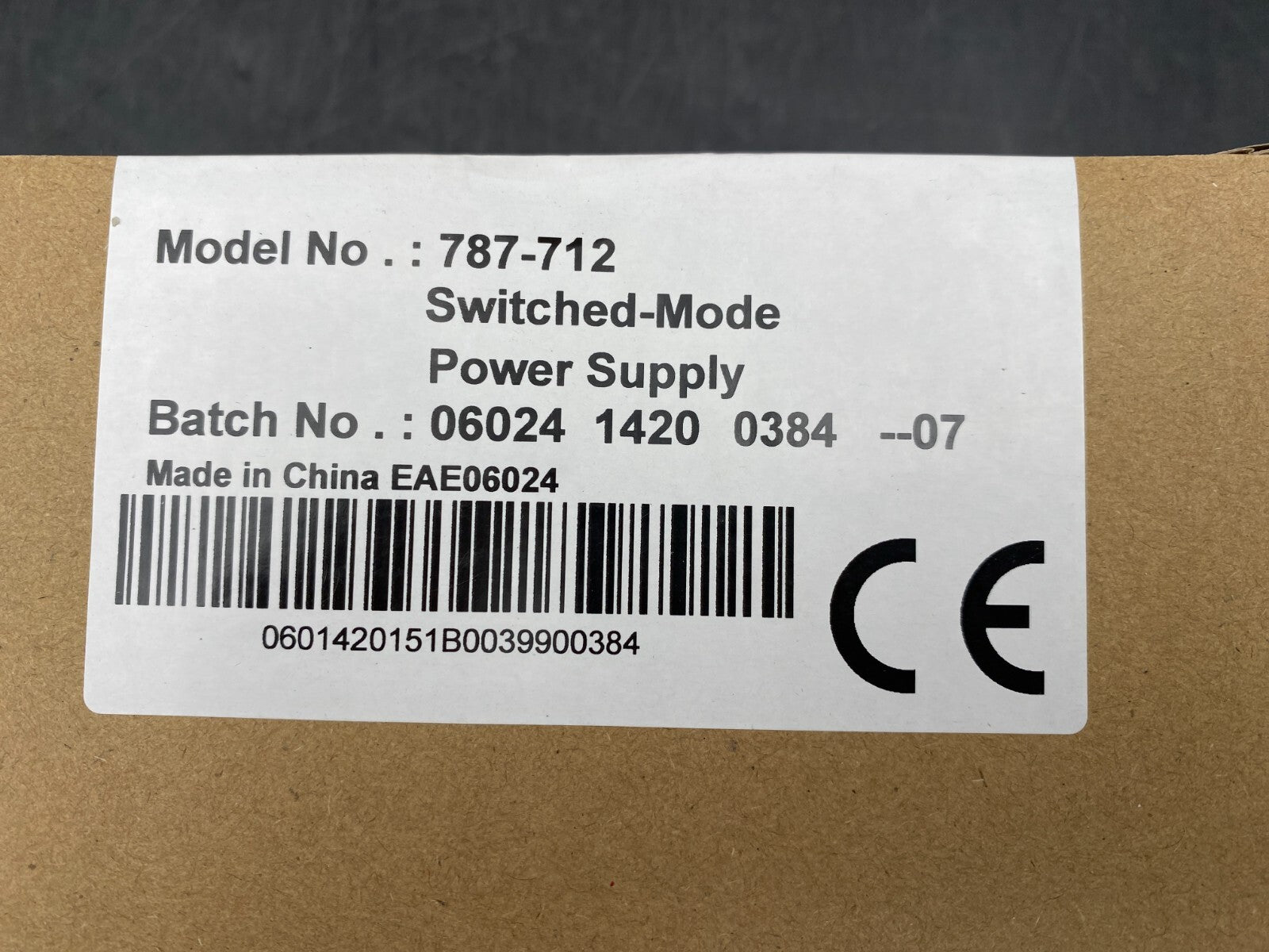 1pc x WAGO 787 - 712 SWITCHED MODE POWER SUPPLY - KLR Automation