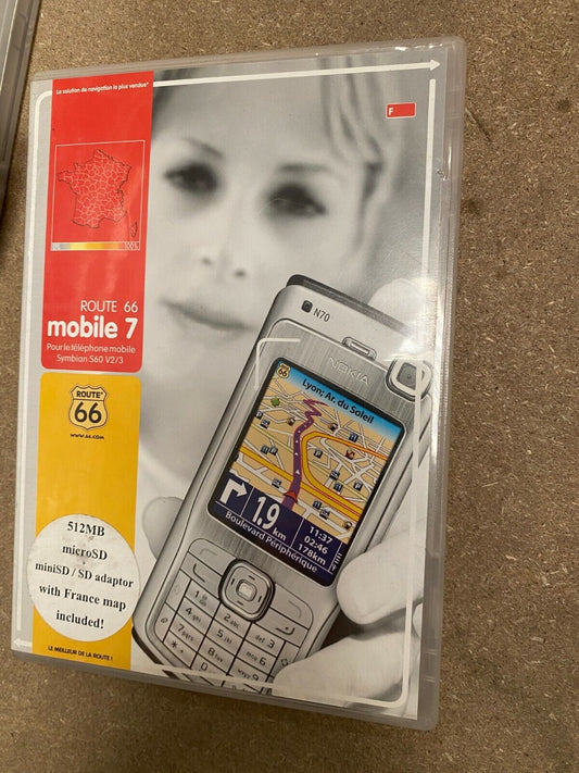 Lot de 6 Route 66 Mobile 7 Navigation Symbian S60 V2/3 - KLR Automation