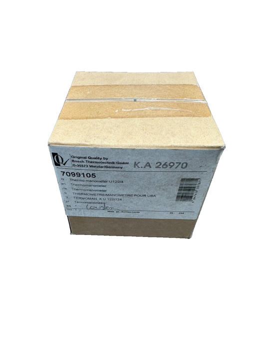 BOSCH ELM LEBLANC 7099105 THERMOMETRE MANOMETRE POUR UBA