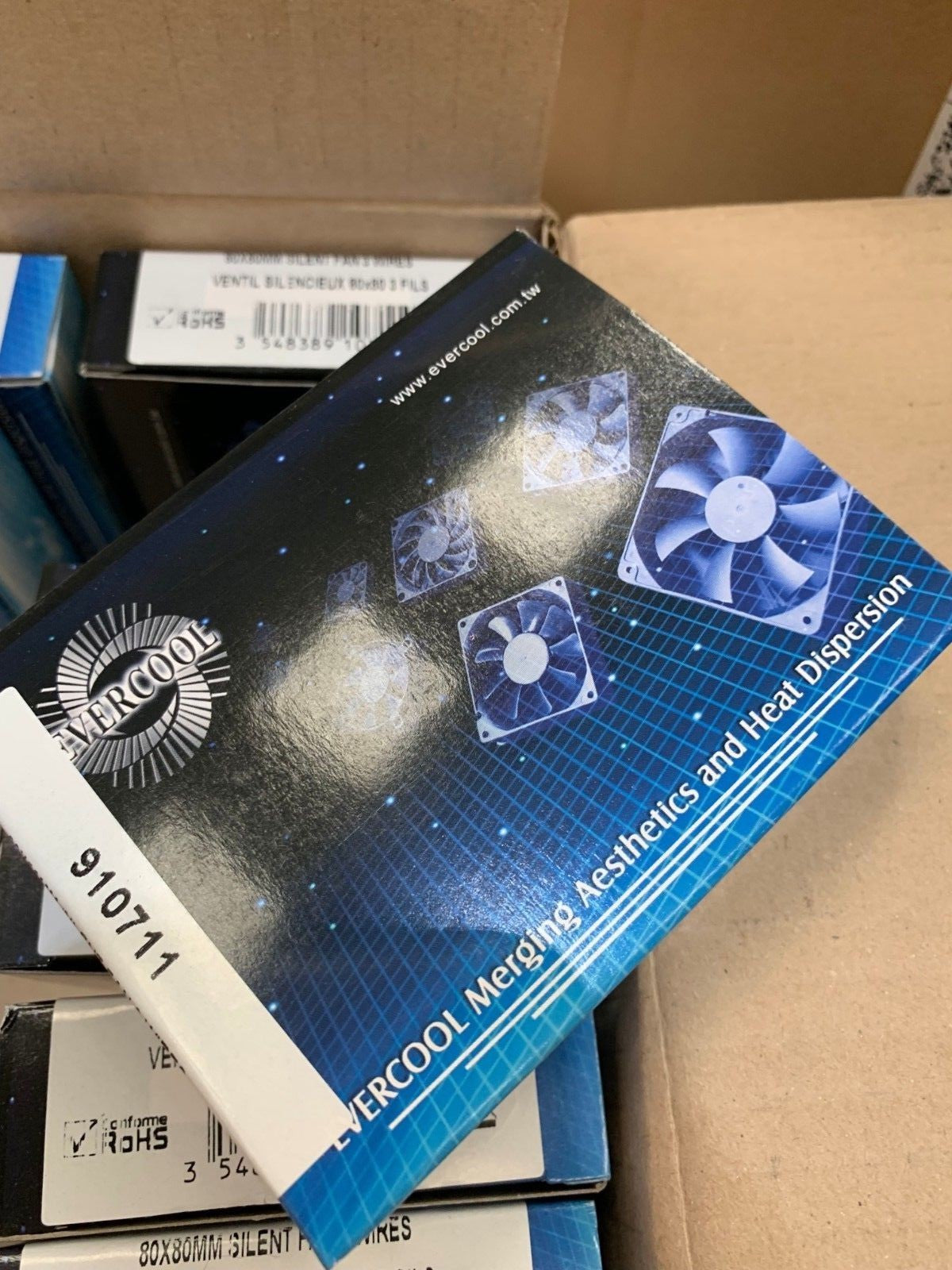 Lot de 11 ventilateur server EverCool 12V 910170   910711 ...