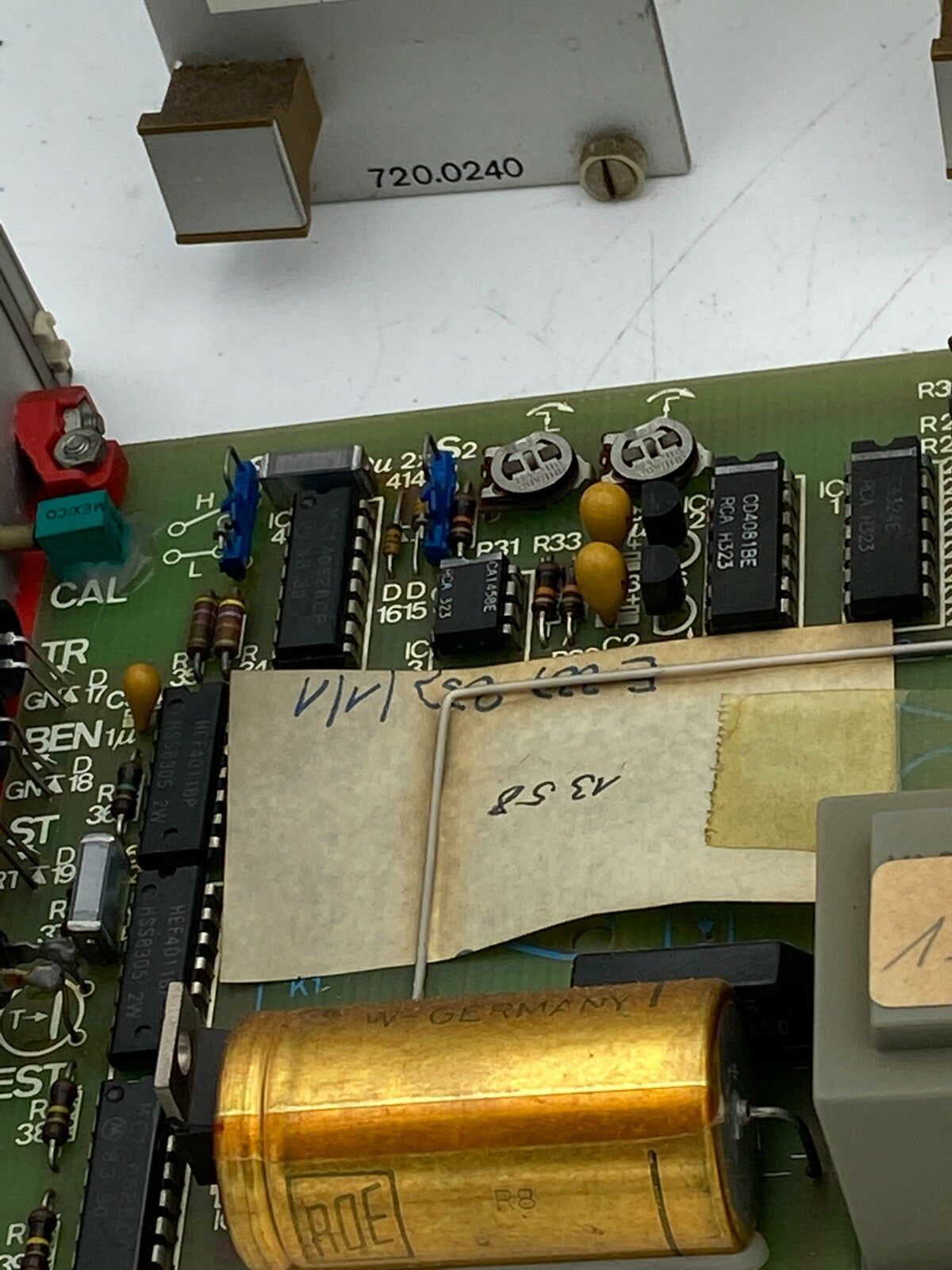 1pc /     Phönix armaturen-werke  720.0240 card For level detector 720.50.X0.XX