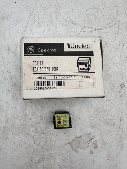 GE GENERAL ELECTRIC UNELEC SPECTRA E3A 160/160 x3pc