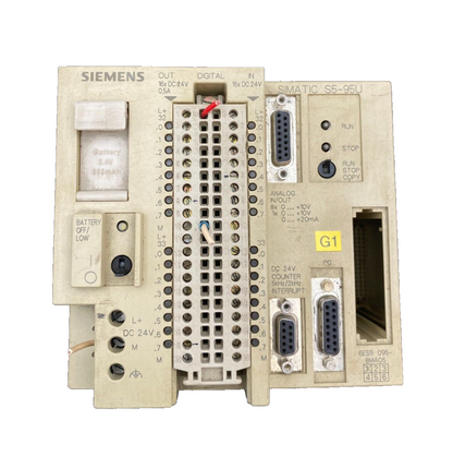 SIEMENS SIMATIC S5 6ES5095-8MA05 +6ES5421-8MA12 + 6ES5431-8MA11 + 6ES5451-8MR12