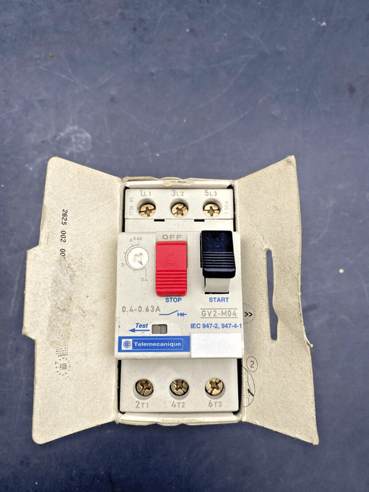 TELEMECANIQUE GV2 M04 021083 MOTOR CIRCUIT BREAKER - KLR Automation