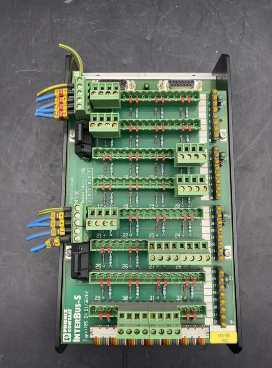 PHOENIX CONTACT INTERBUS - S IBS 24 DI/32/F2 2806516 N° 142 SANS COUVERCLE - KLR Automation