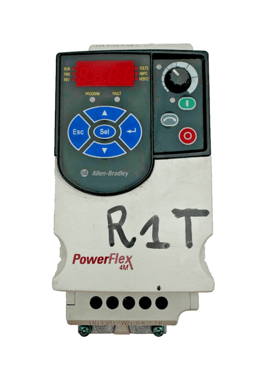ALLEN - BRADLEY POWERFLEX 4M 22F - D2P5N103 SERIES A 0.75kW 1HP 380 - 480V - KLR Automation