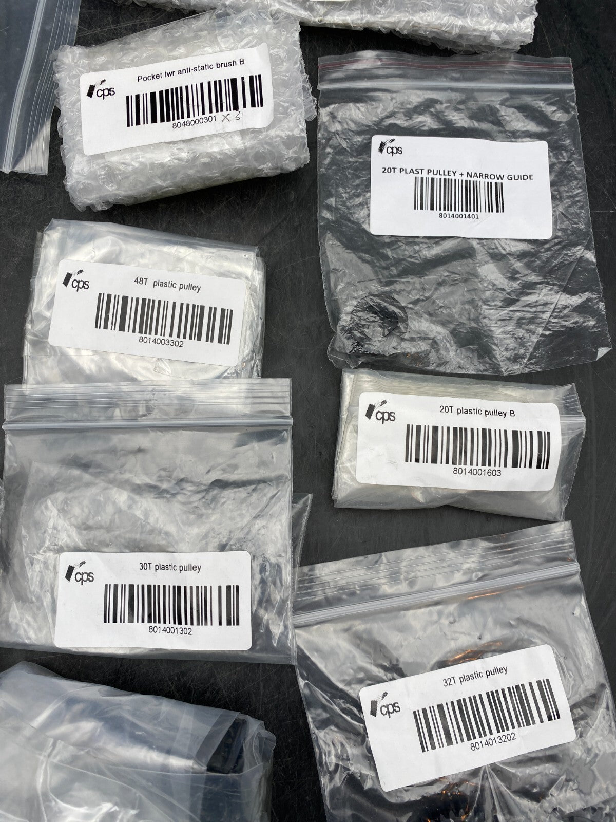 CPS SET OF PLASTIC PULLEY FOR POCKET VALUE COUNTER