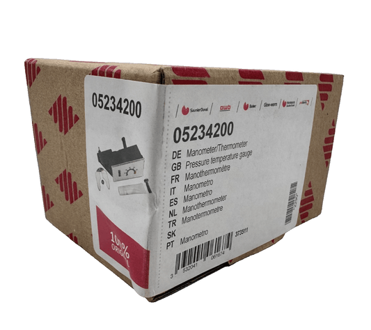 SAUNIER DUVAL 05234200 MANOMETRE THERMOMETRE - KLR Automation