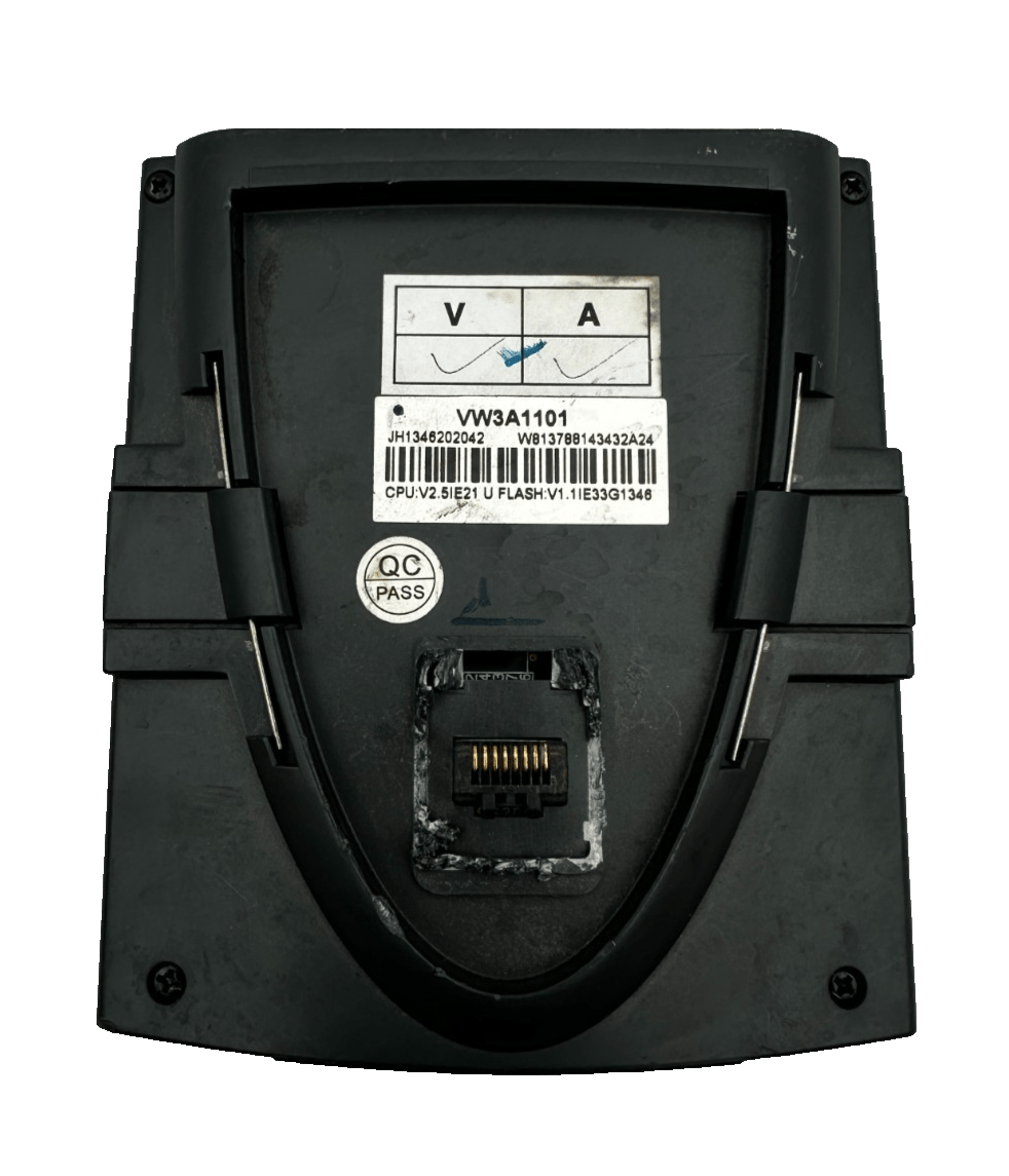 SCHNEIDER ELECTRIC VW3A1101 CPU:V2.5IE21 FLASH:V1.1IE33 KEYPAD - KLR Automation