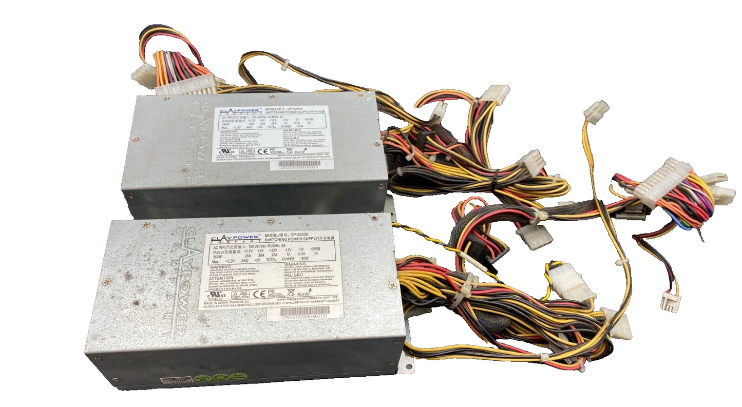 CLAY POWER CP-02035 SWITCHING POWER SUPPLY 350W 100-240V 8A x1pc