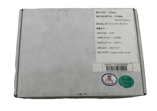 WBC - 12 - 131 - 50 - 09 - 1 - SC/LC/PC - B OPTICAL COUPLER 50/50 - KLR Automation
