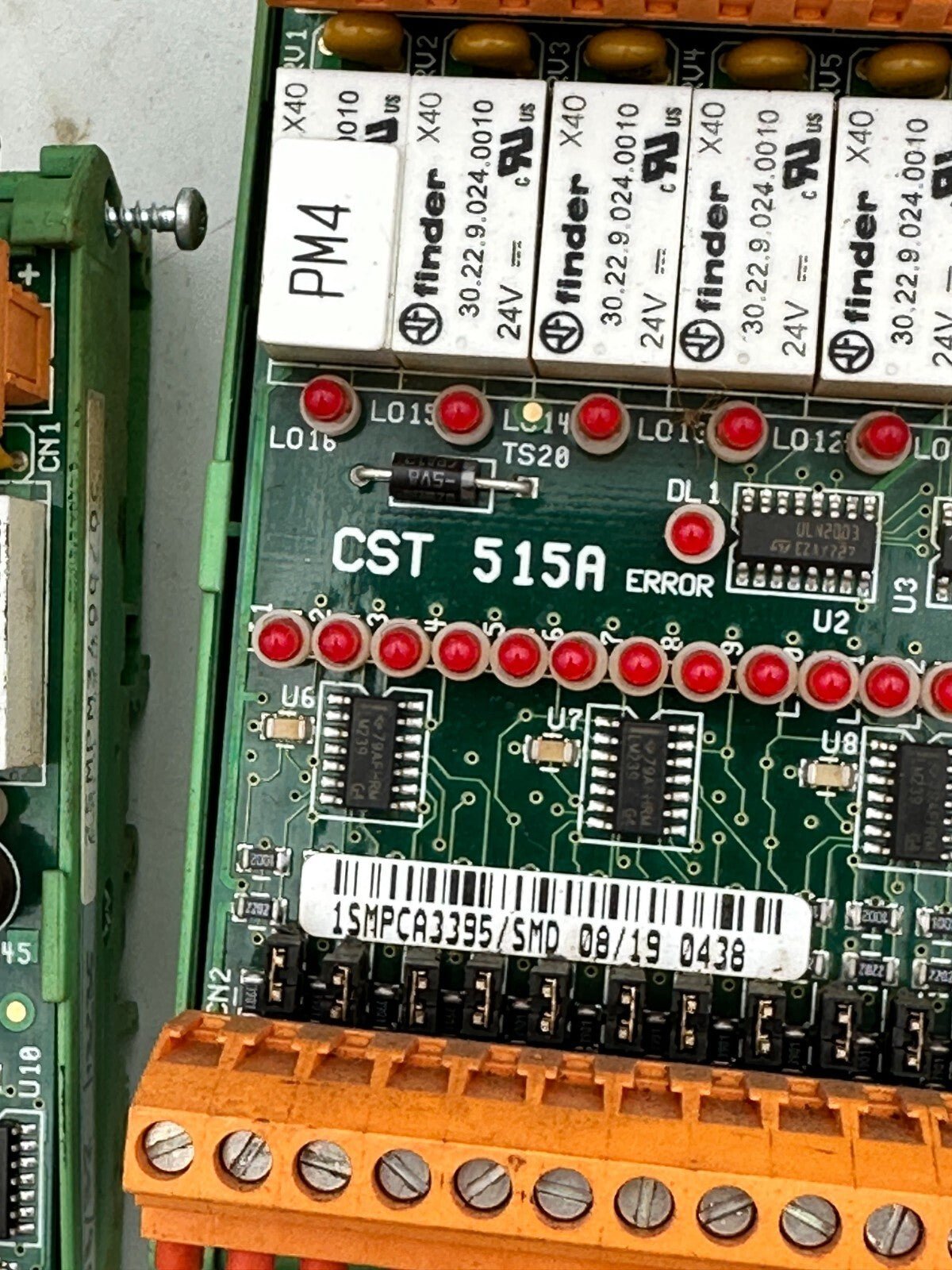 1 pce x CARTE MERE WEIDMULLER RELAY WRS1 1SMPCA3395/0M / SMD - 1SMPCB4118/SMD - KLR Automation