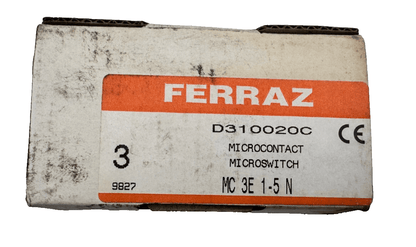 FERRAZ D310020C MICROCONTACT MC 3E 1 - 5 N x3pc - KLR Automation