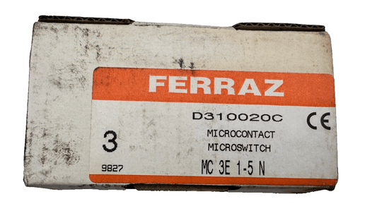 FERRAZ D310020C MICROCONTACT MC 3E 1 - 5 N x3pc - KLR Automation
