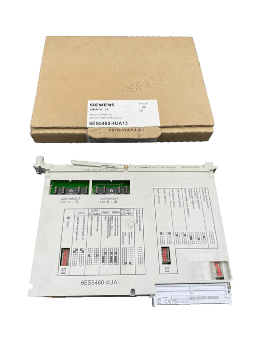 SIEMENS 6ES5460 - 4UA13 ANALOG INPUT MODULE - KLR Automation