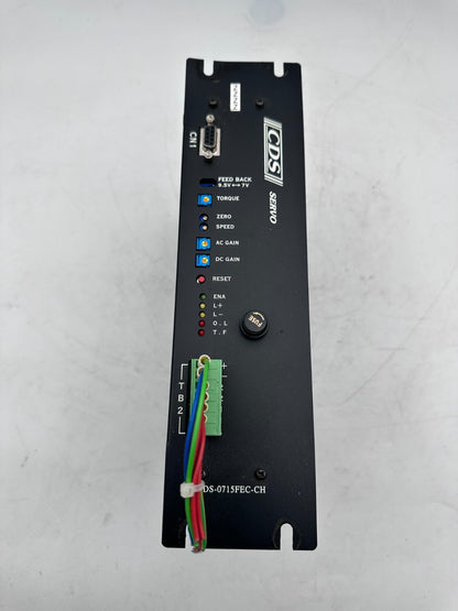 CDS CDS - 0715FEC - CH DC SERVOMOTOR DRIVER - KLR Automation