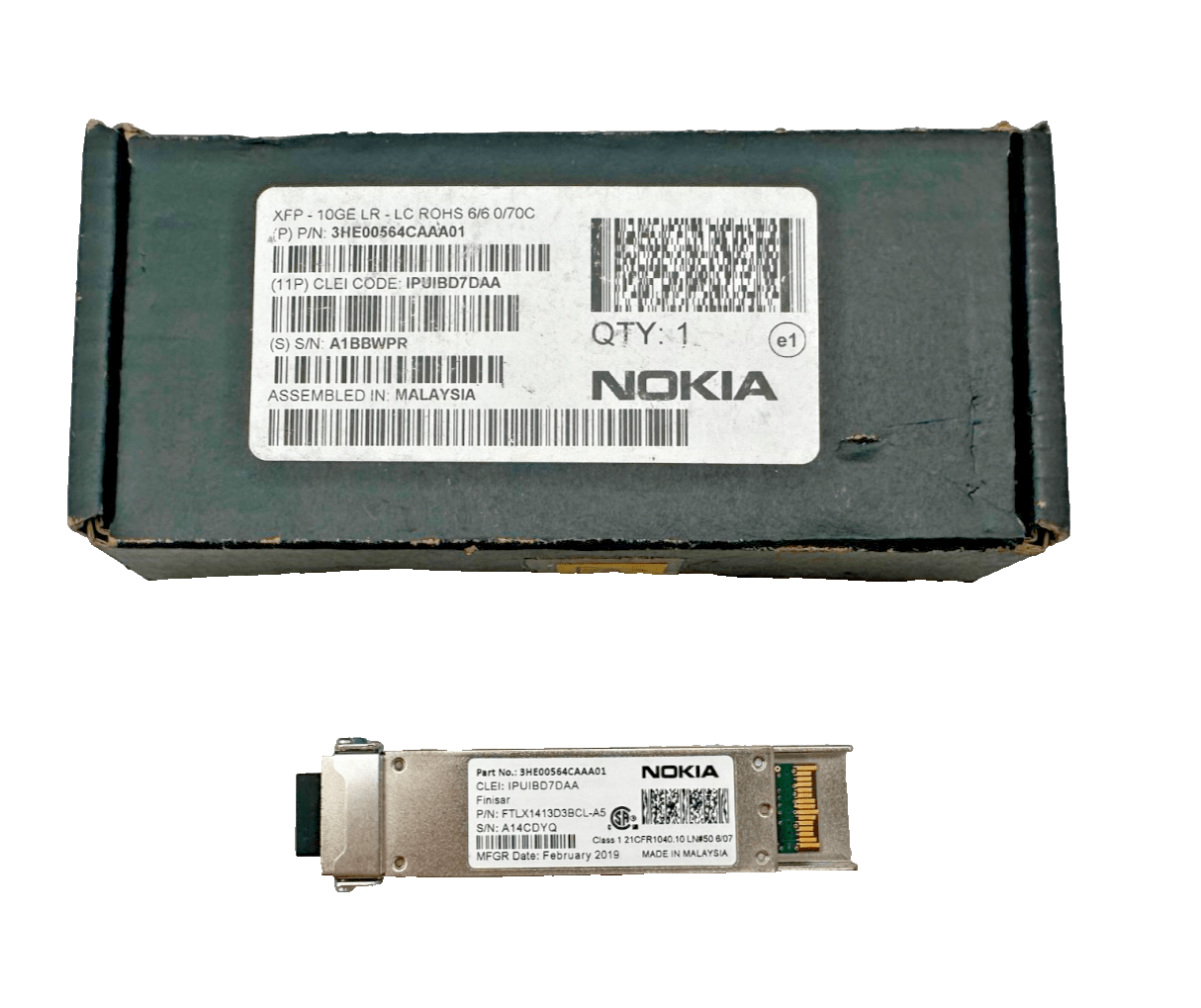NOKIA FTLX1413D3BCL - A5 3HE00564CAAA01 EMETTEUR RECEVEUR - KLR Automation