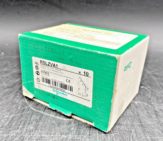 NEW SCHNEIDER ELECTRIC RSLZVA1 007802 RELAY SOCKET SCREW TERMINAL - KLR Automation