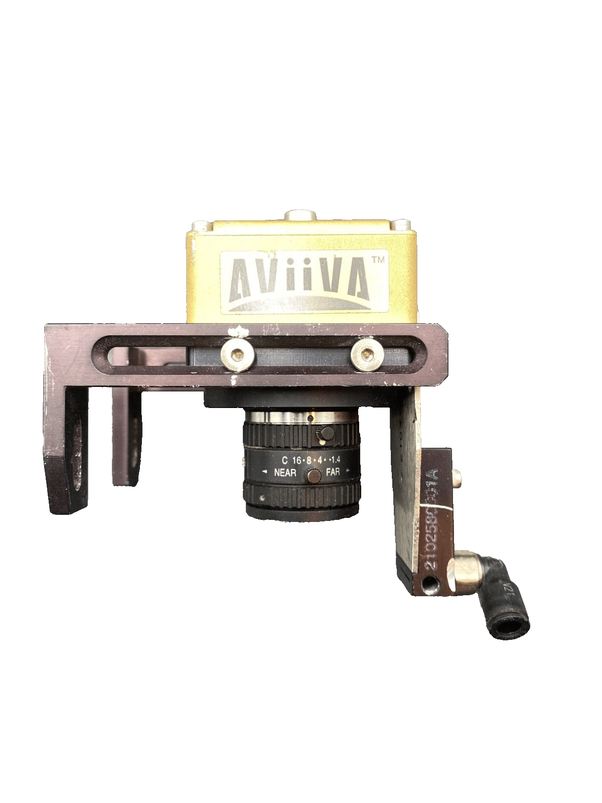 AVIIVA CAMERA LINK AT71YM2CL0514 - BA0 LINE SCAN CAMERA + OBJECTIF COMPUTER 8mm - KLR Automation