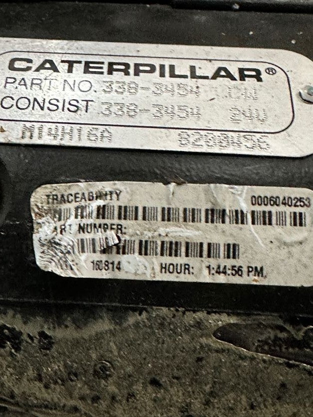 1pc x CATERPILLAR STARTING MOTOR GP ELECTRIC PART N° 338-3454