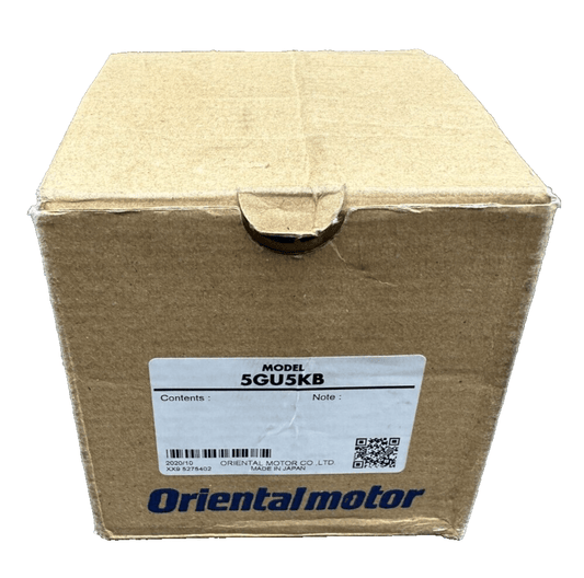 ORIENTALMOTOR 5GU5KB GEARBOX REDUCER x1pc - KLR Automation