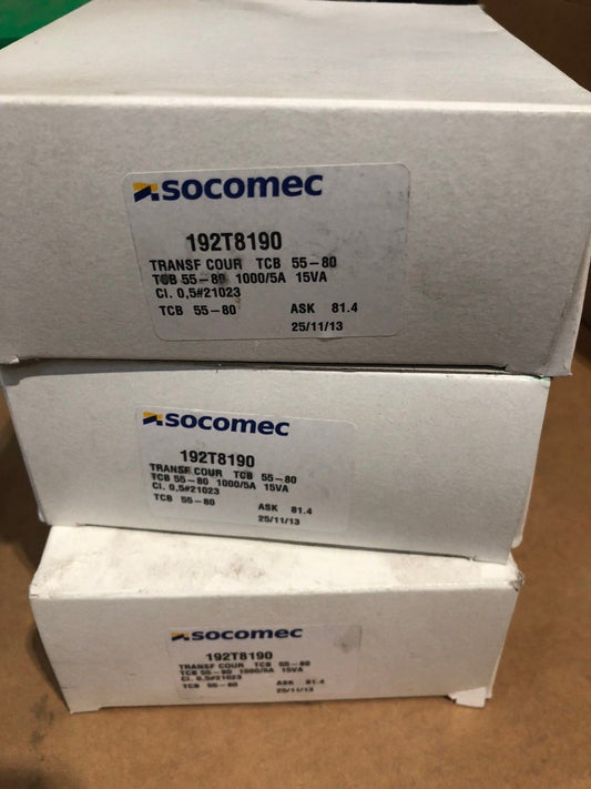 TRANSF COUR. TCB 55 - 80, 1000A/ SMC 192T8190 - Socomec - KLR Automation