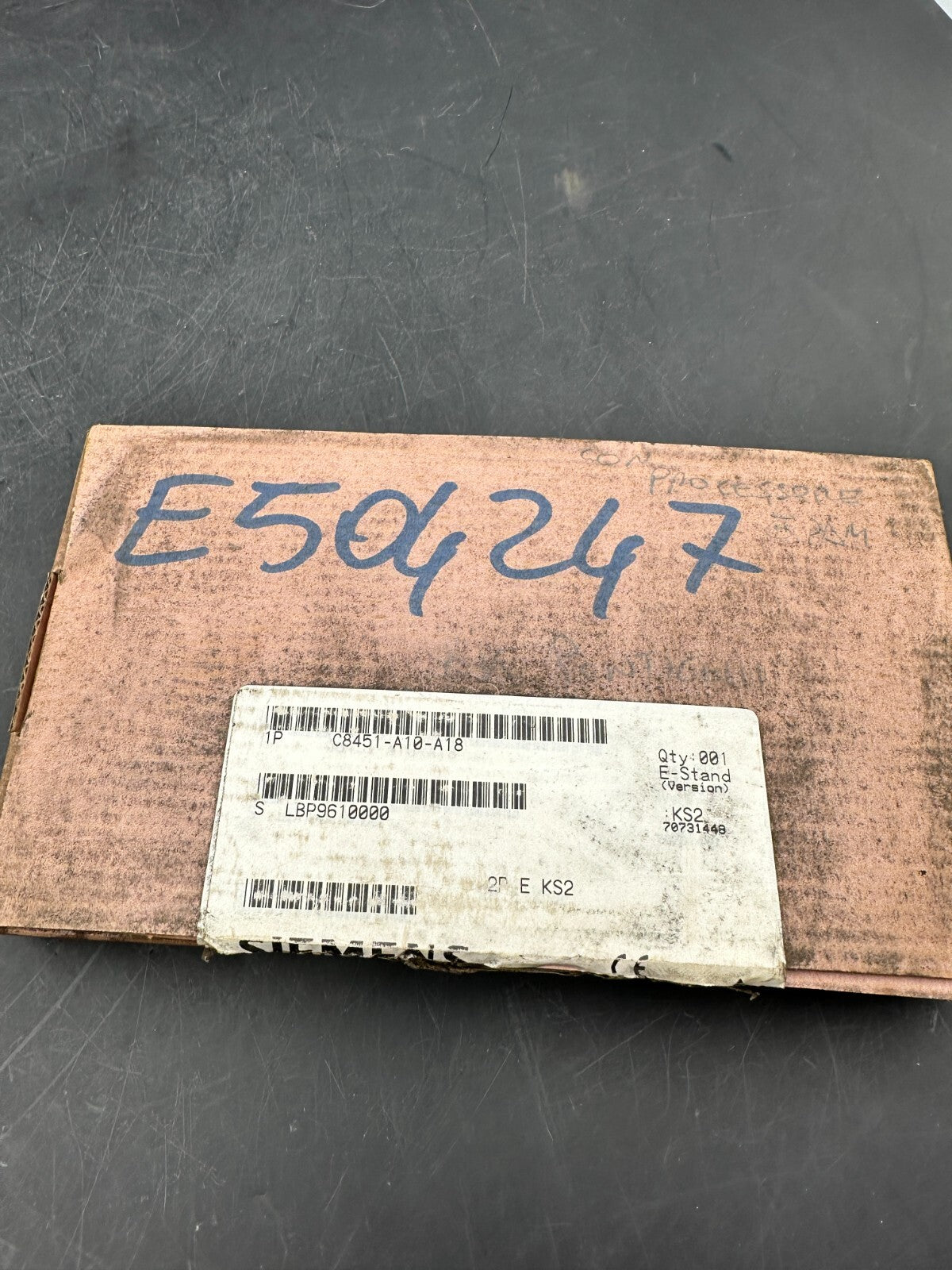 1pc x Siemens SMP-E10-A8 C8451-A10-A18-2 New