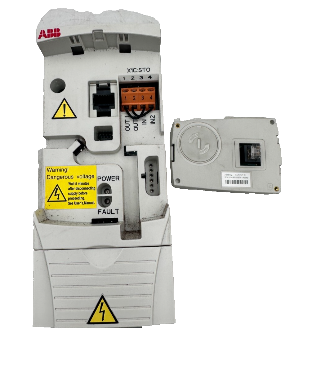 ABB ACS355-01E-06A7-2 UL TYPE 1 MUL1 OPTION 1.1kW FREQUENCY CONVERTER + ACS-CP-C