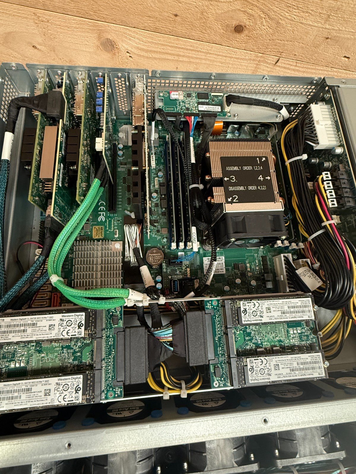 Sanmina Viking Enterprise BSP - 26 serveur Open Connect Appliance avec 24 HDD 14TB - KLR Automation