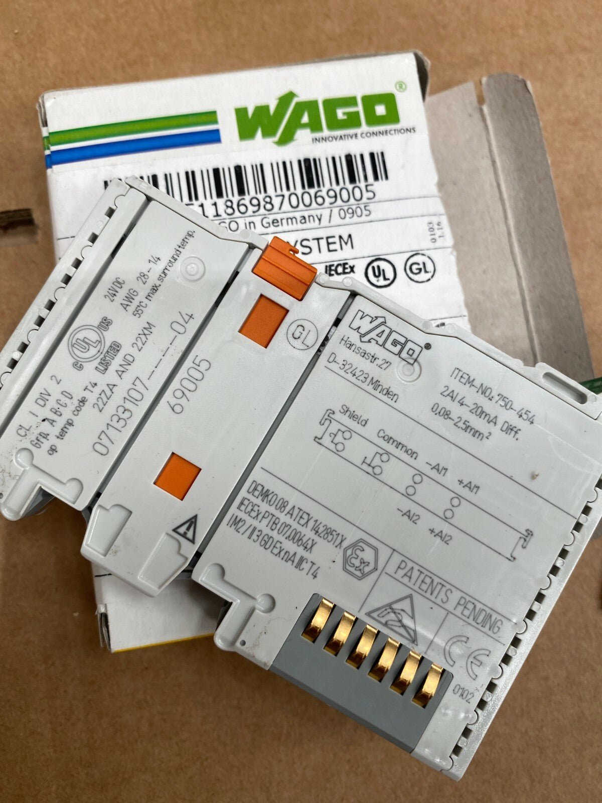 2 x WAGO 750 - 600 - KLR Automation