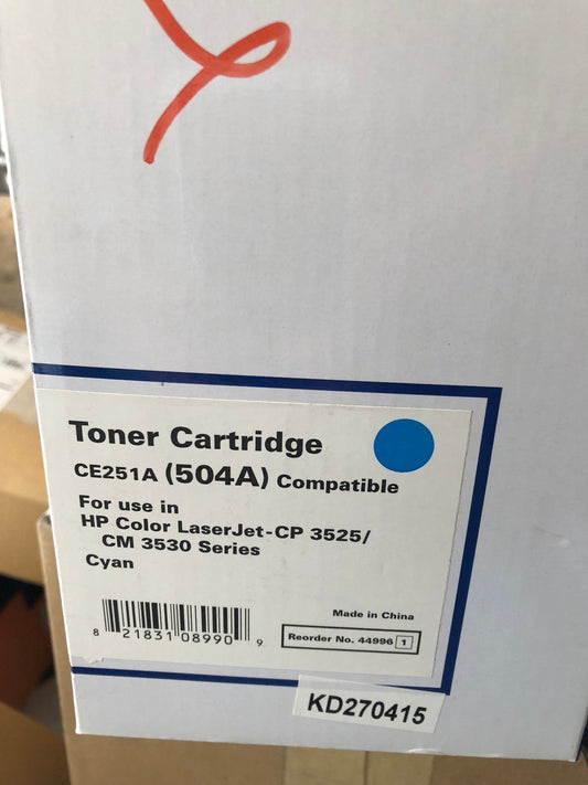 HP color laser jet compatible bleu CE251A / 504A - KLR Automation