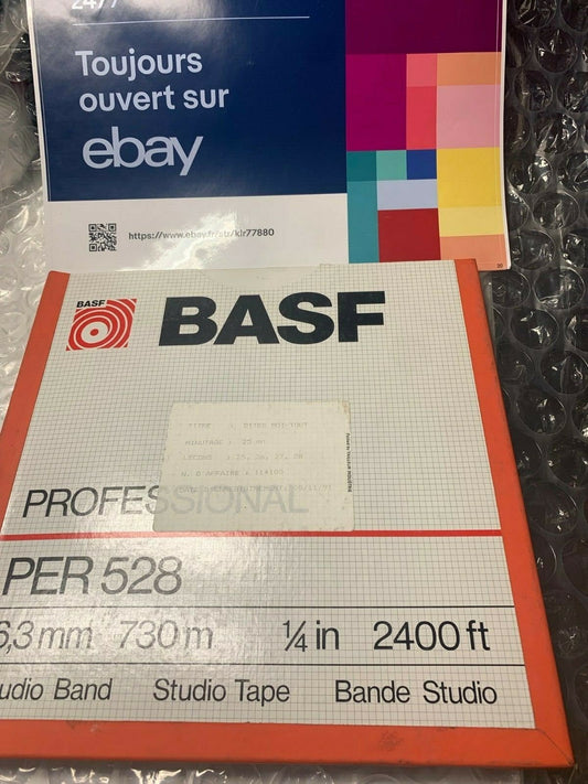 RARE Film Dites Moi - Tout 25mn BASF PER 528 730m Professional 6,3mm 1991 studio - KLR Automation
