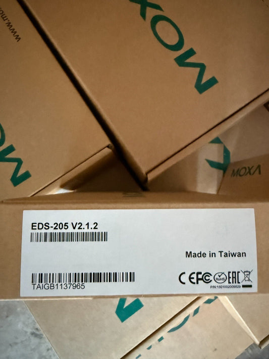 MOXA EDS - 205 V2.1.2 - KLR Automation