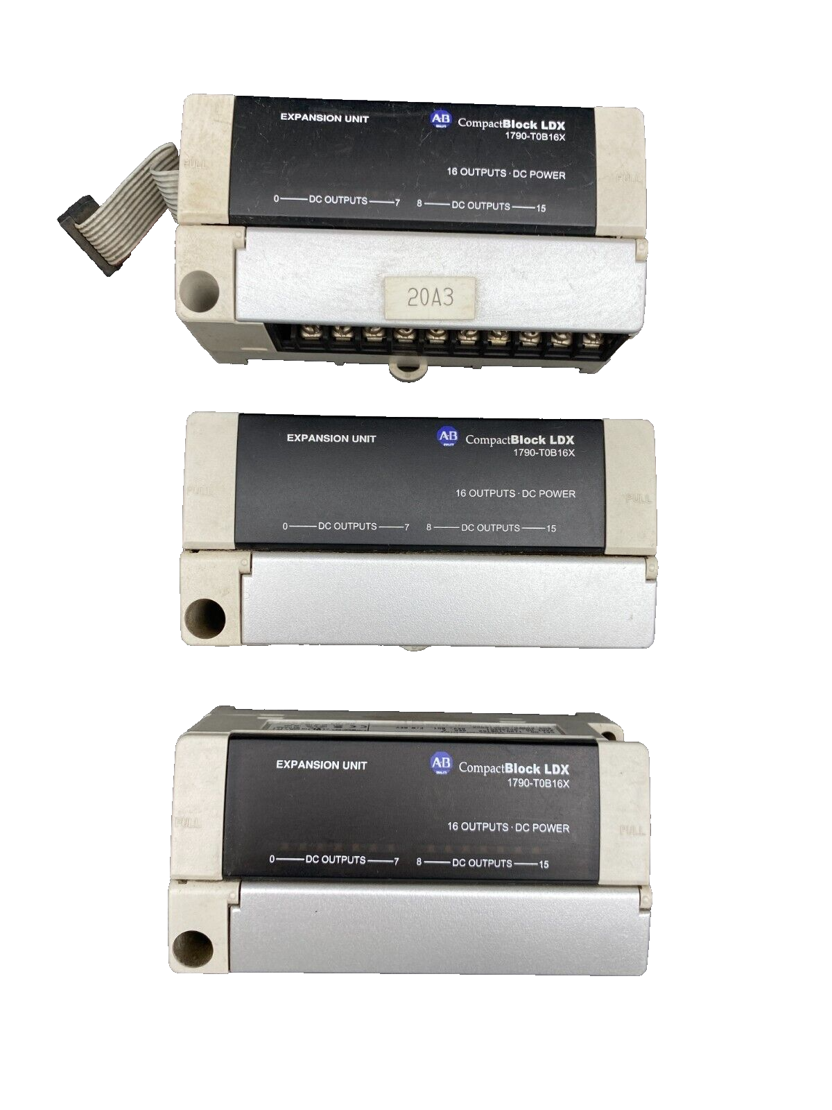 1pcx ALLEN BRADLEY COMPACT BLOCK LDX 1790-T0B16X EXPANSION UNIT 95745501 REV B01