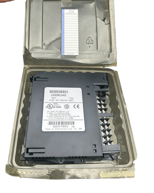 GENERAL ELECTRIC CEGELEC ALSPA FANUC IC693MDL645E MODULE D'ENTREE 16PT POS/NEG - KLR Automation