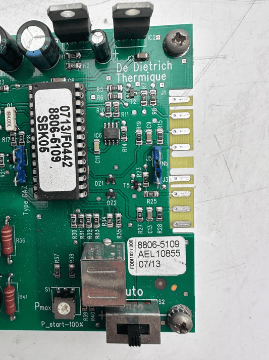 DE DIETRICH 88065109 AEL 10855 CARTE VARION CHAUDIERE - KLR Automation