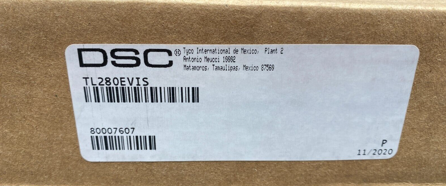 DSC TL280EVIS TL280E V5.43 UA685 REV01 COMMUNICATEUR IP VISONIC HYBRID