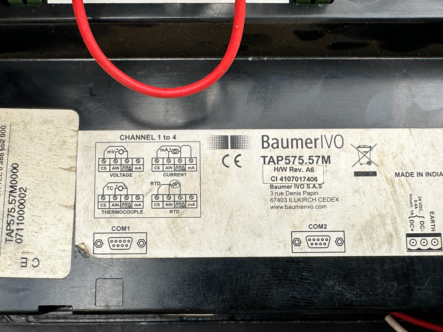 Baumer TAP575.57M Terminal Automate Programmable