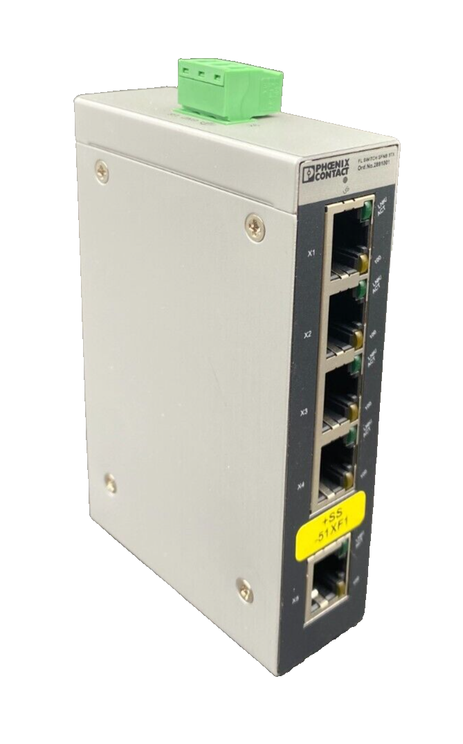 PHOENIX CONTACT 2891001 FL SWITCH SFNB 5TX HW: 15